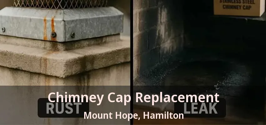 Chimney Cap Replacement Mount Hope, Hamilton - ON Chimney Cap Replacement Mount Hope, Hamilton - ON