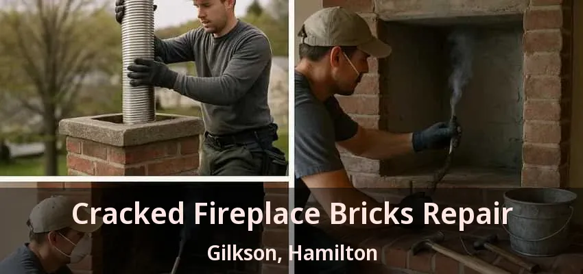 Cracked Fireplace Bricks Repair Gilkson, Hamilton - ON Cracked Fireplace Bricks Repair Gilkson, Hamilton - ON