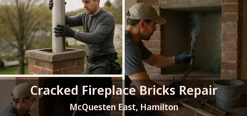 Cracked Fireplace Bricks Repair McQuesten East, Hamilton - ON