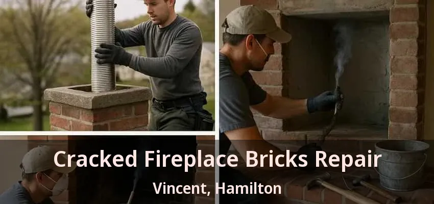 Cracked Fireplace Bricks Repair Vincent, Hamilton - ON Cracked Fireplace Bricks Repair Vincent, Hamilton - ON