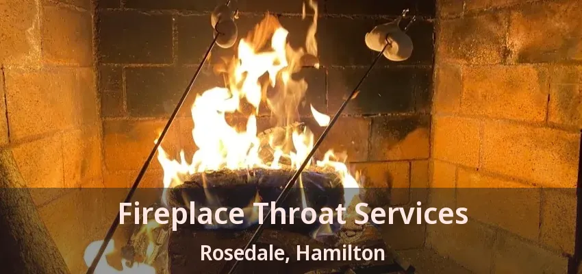 Fireplace Throat Services Rosedale, Hamilton - ON