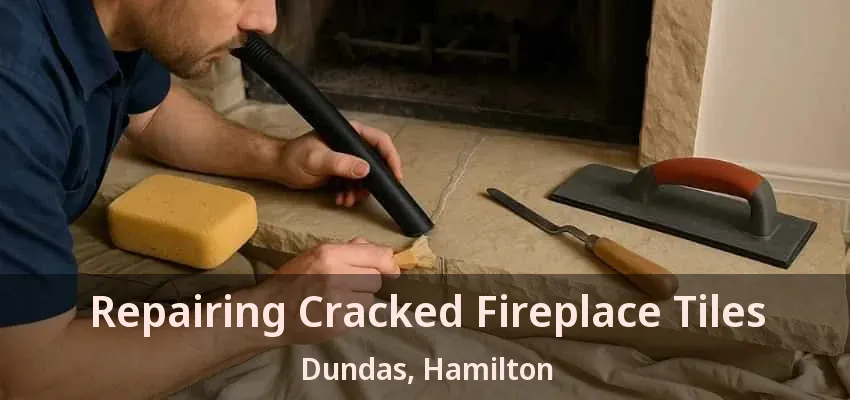 Repairing Cracked Fireplace Tiles Dundas, Hamilton - ON
