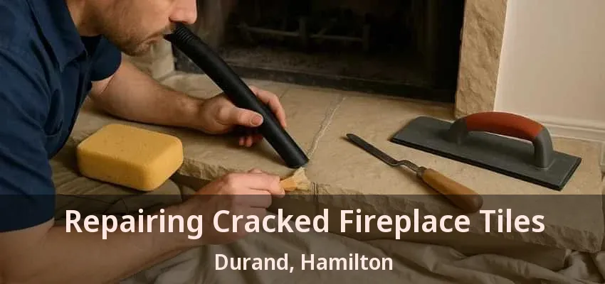 Repairing Cracked Fireplace Tiles Durand, Hamilton - ON